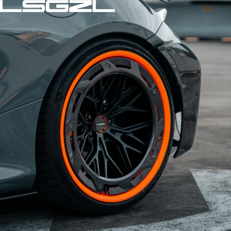 Custom Forged Carbon Fiber Deep Concave Wheel Rim 5x114.3 5x120 5x130 5x127 19 20 21 22 Inch