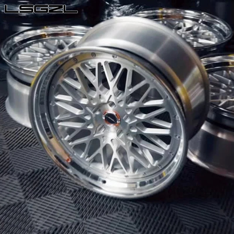Custom Forged Chrome Wheel Rims 18 19 20 21 22 Inch Deep Passenger Car Aluminium Rim 5x120 5x112 20