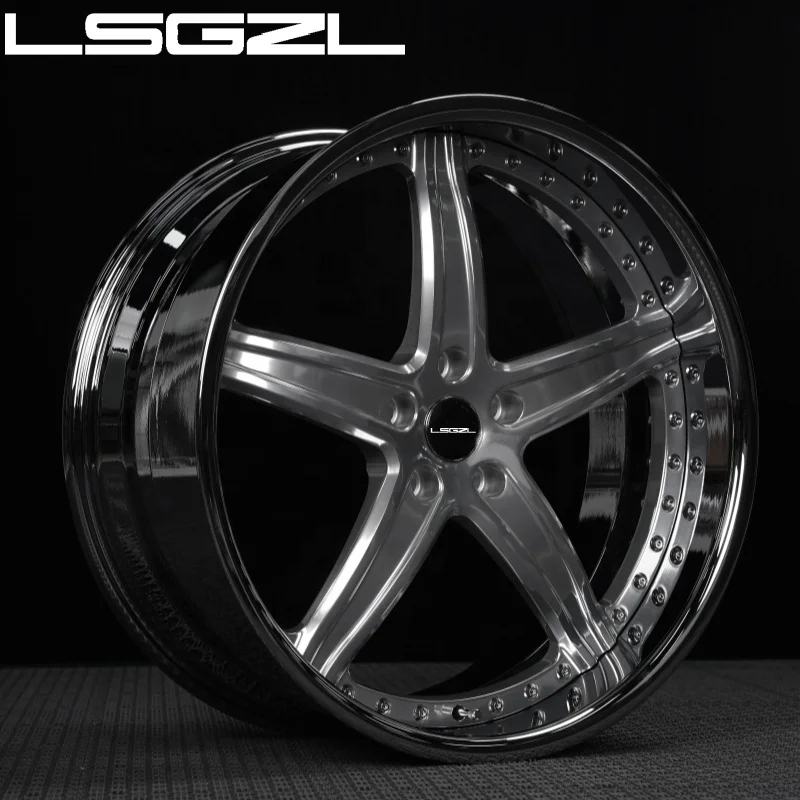 Custom Luxury Forged Alloy Rim For Audi Bmw C8 5x120 5x112 5x130 5x114.3 18 19 20 21 22 Inch