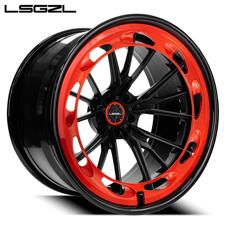 Custom New Forged Alloy Wheels 2 Piece 20 21 22 23 24 Inch For 5x120 Sport Rims
