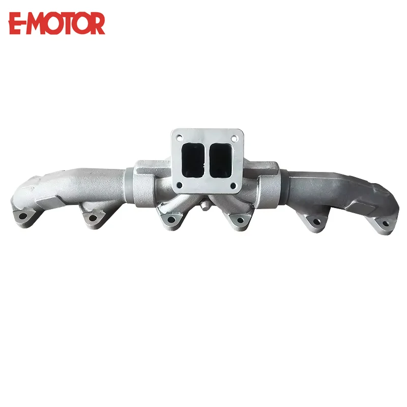 Customize 3 Piece Exhaust Manifold For Dodge Cummins 5.9,6.7 T4 And T6 Flange