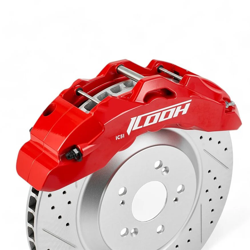 Customized Wholesale Icooh Professional Modified Racing 6 Piston Brake Kits Ic5 330/345/355/378mm — photo 3