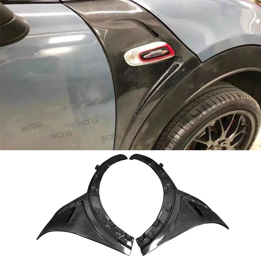 Dag Style Carbon Fiber Front Side Fender Mini Cooper S F55 F56 Body Kit New Condition Mini Cooper