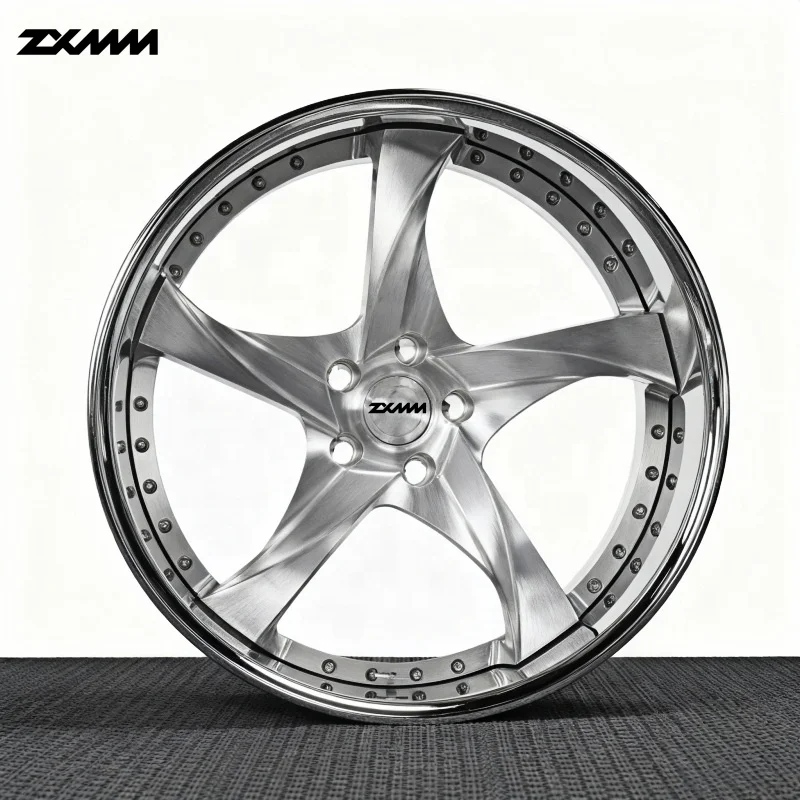 Deep Dish Concave 5x120 Brushed Forged Alloy Wheel 2/3-pieces Passenger Car Wheels Fit For Bmw 17 18 19 20 21 22inch