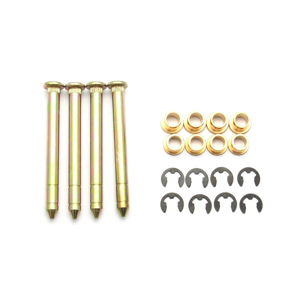 Door Hinge Pins & Pin Bushing Kit For Ford F150 F250 F350 Series