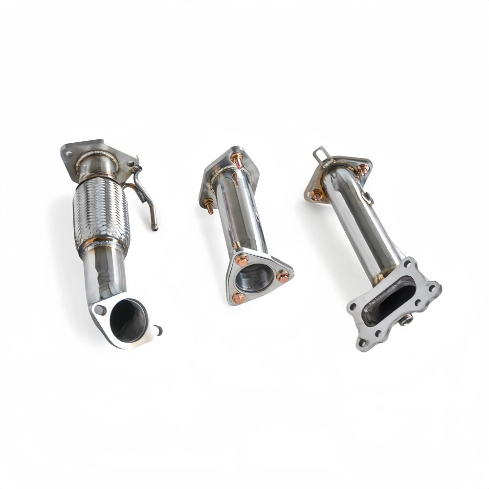 Downpipe Exhaust For Acura Tl 2.4 2009-2014 Stainless Steel High-flow Exhaust Pipes Head Modification Racing Performance