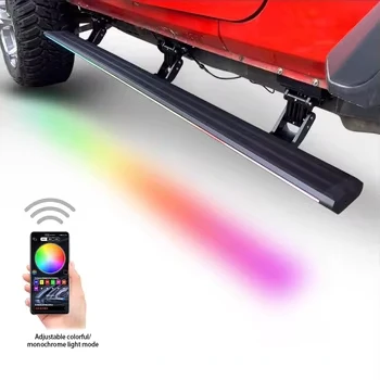 Electric Side Step For Jeep Wrangler Jk Electric Step Jl Jt Threshold Running Board Phone App