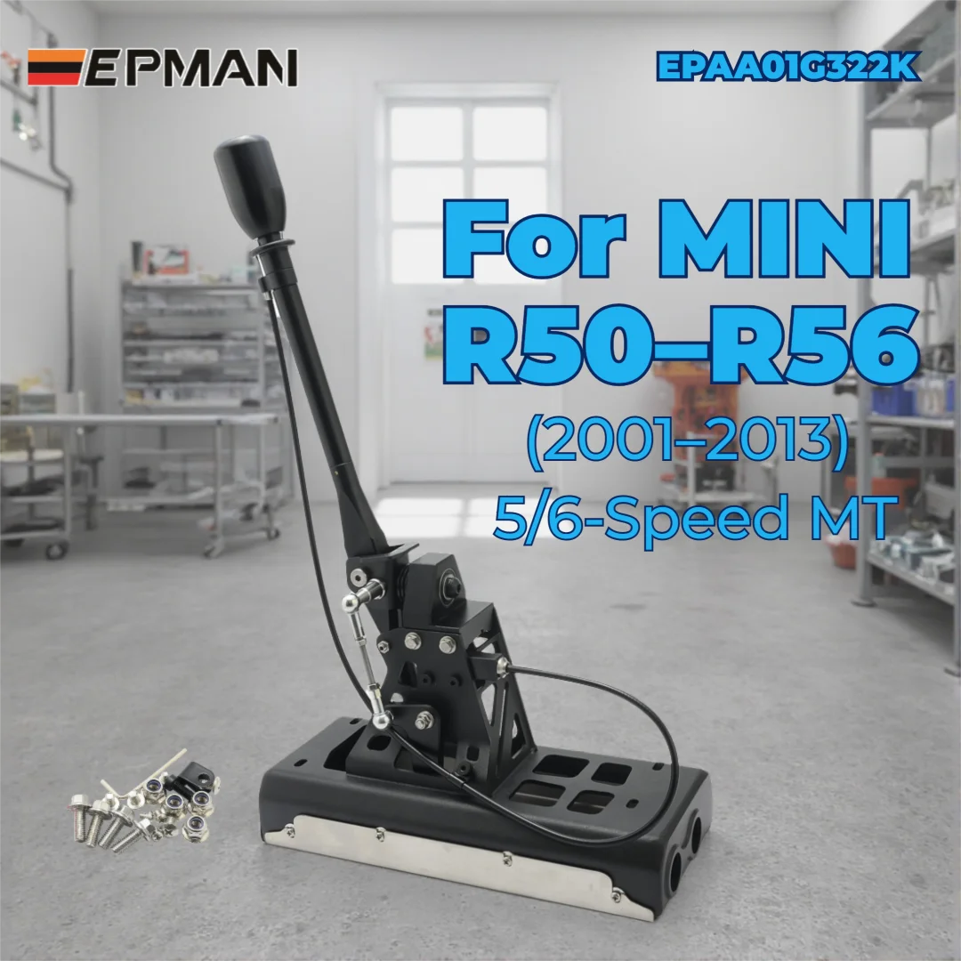 Epman Car Performance Kit For Bmw Mini Cooper R52/r56 Manual Gearbox Short Shifter With Gear Knob Billet Aluminium Epaa01g322k