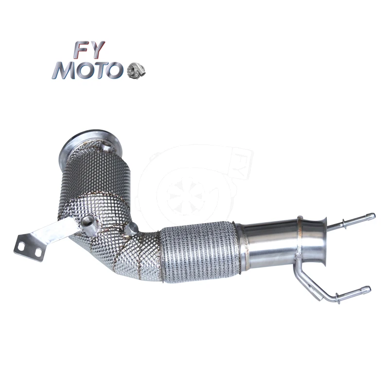 Exhaust Downpipe For Mini Cooper S F55 F56 F57 1.5turbo B38 With Opf/gpf With Heat Shield
