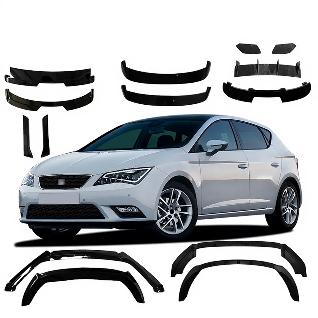 Exterior Accessories Include Front Bumper Lip Splitter Rear Roof Spoiler Diffuser Side Wing