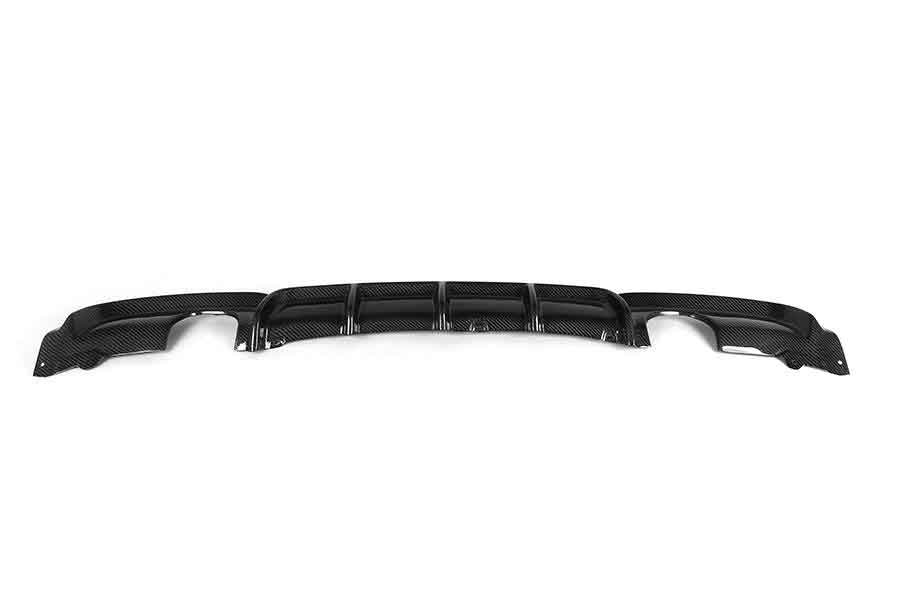 F30 BMW 3 Series M-Tech Carbon Fiber Rear Bumper Diffuser | Rear Valance & Diffuser — photo 2