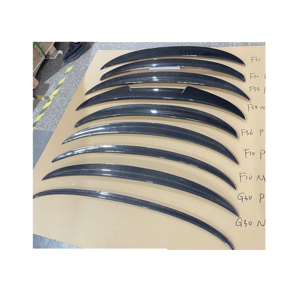 F30/G20 BMW 3 Series Carbon Fiber Rear Trunk Spoiler | Ducktail & Trunk Lip