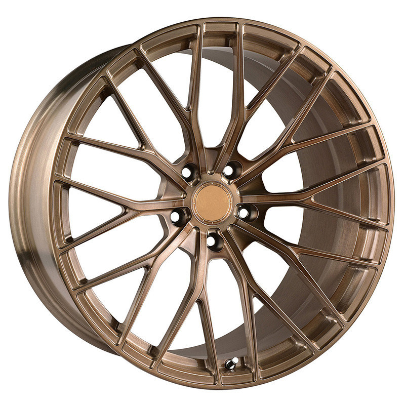 F30/G80 BMW M4 TE37-Style Forged Aluminum Wheels - Anthracite Grey, 5x120/5x114.3, T6061-T6, JWL | Forged Rims & Concave Wheels — photo 2