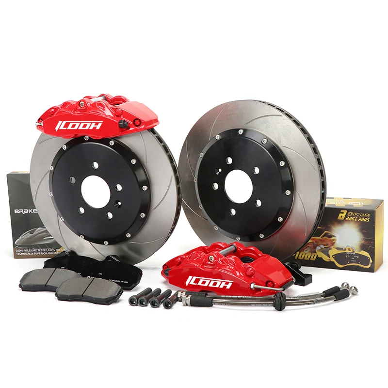 Factory Making Car Brake 4 Pistons Big Brake Kit Front Brake Auto For Subaru Wrx Sti R18 Inch