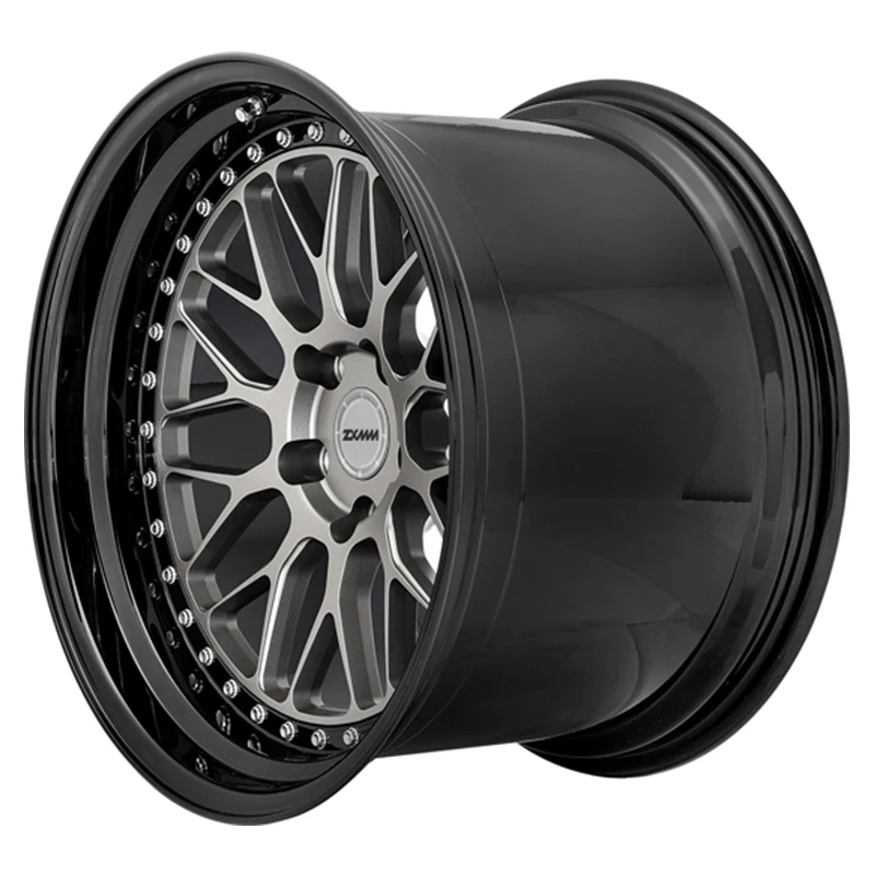 Factory Racing Wheels Forged 2 Piece 15-28 Inch For Passenger Car Wheels 5x112 5x120 6x139.7 Car Alloy Rims Brush Jante