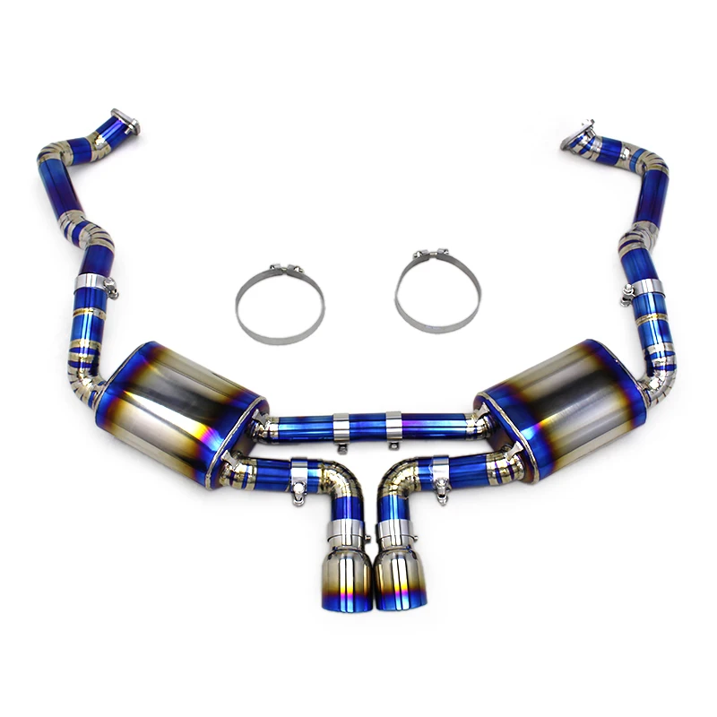 Factory Tuning Catback Exhaust For Porsche 981 Cayman 2.7/3.4 2013-2016 Racing Car Exhaust System