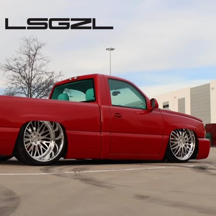 Forged 2/3 Piece 5x114.3 5x130 Custom For Mercedes C8 Ferrari Alloy Chrome Concave Deep Lip Rims