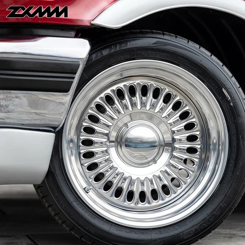 Forged 2-piece Alloy 5x114.3 5x120 6x139.7 5x127 Wheels Custom Luxury Rims For Chevroletc10 16-26 Inch Polished Gold Car Wheels
