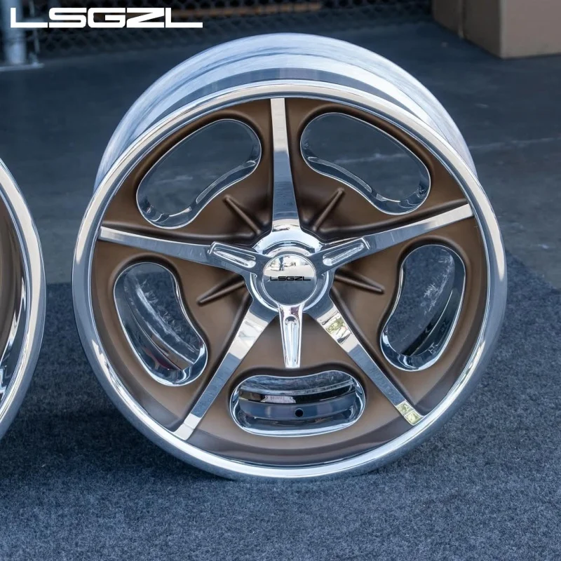 Forged 2-piece Custom Polish 5x114.3 5x130 5x120 For Mercedes C7 C8 Alloy Deep Lip 18x7 18x8 26