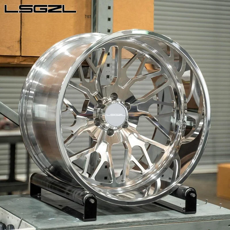 Forged Alloy Deep Dish Lip Rim18-30 Inch Car Wheel 8x180 8x165.1 6x139.7 Custom For Silverado F150