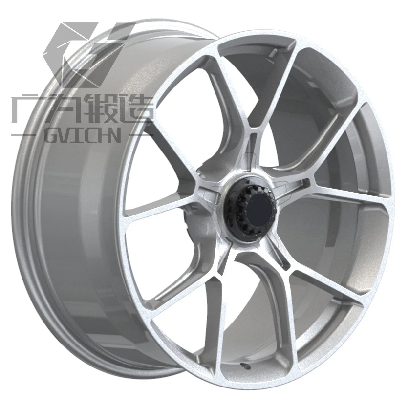 Forged Aluminum Alloy 17-24 Inch 6061-t6 High Performance For Gt3/gt4 Bright Finish Concave Design