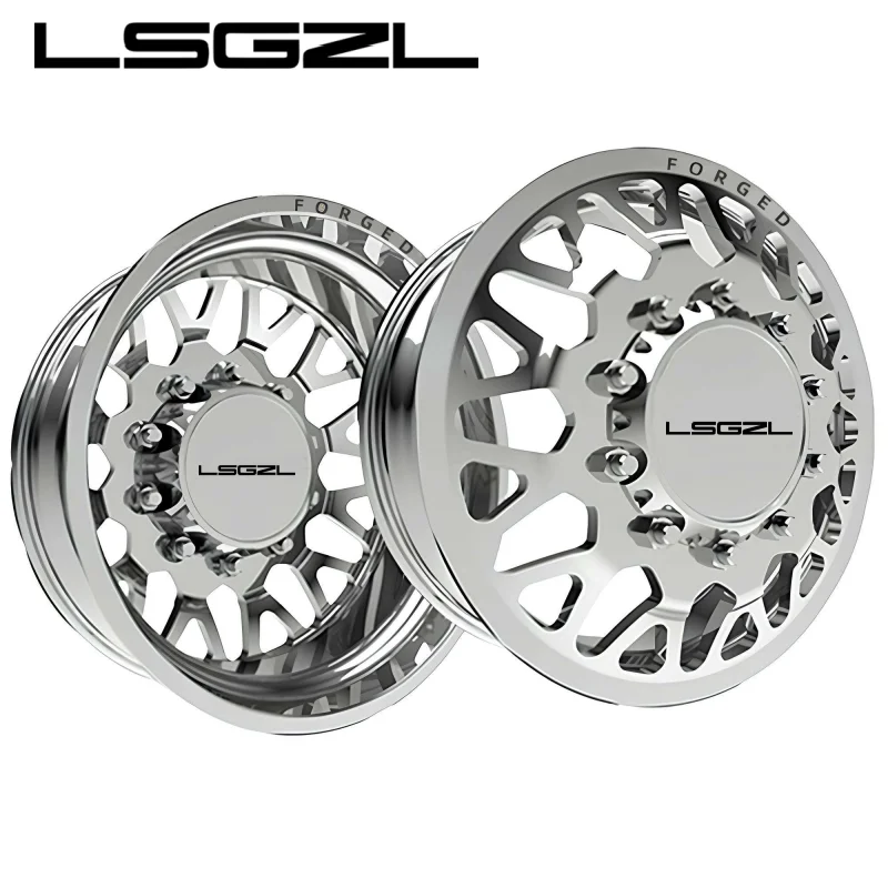 Forged Polish Dually Truck Wheels Wheel 8x180 8x100 8x200 8x170 20 22 24 26 28 30 Inch Rim Pickup