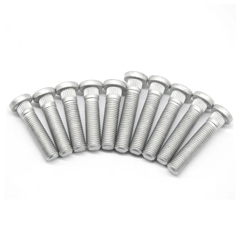 Forged Spline Diameter 13mm Wheels Hub Spline Bolts Screws 12x1.5 12x1.25 Length 57mm Suit For Mazda Ford Kia Hyundai