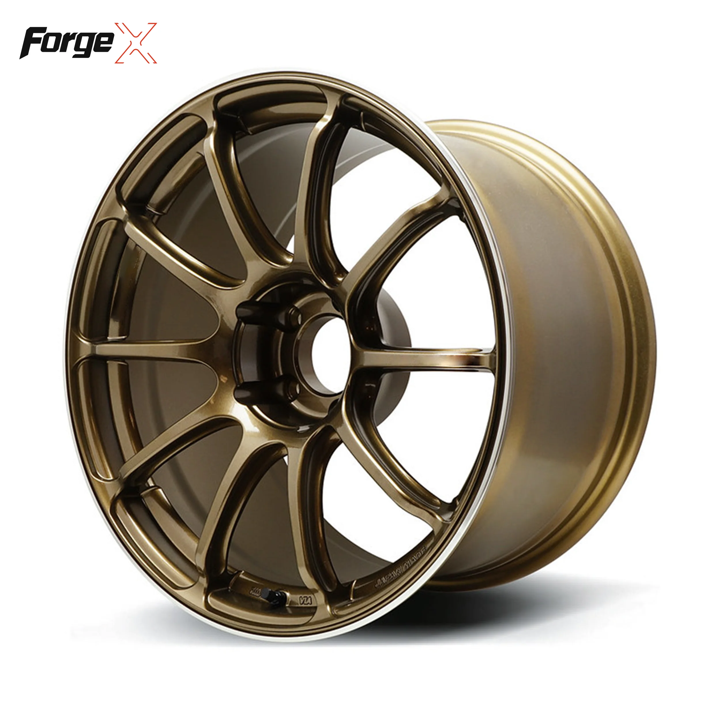Forgex 18 19 20 Inch 5x114.3 Forged Track Wheels Lightweight Performance Rims For Evo X 370z Civic Type R Gr86 Gti Wrx