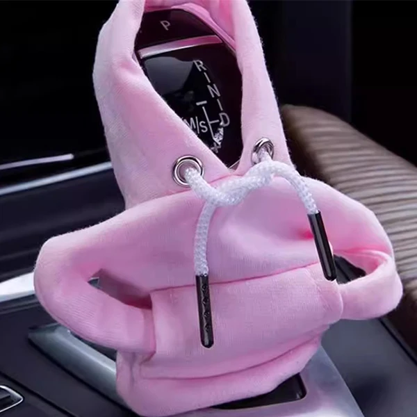 Funny Car Gear Shift Knob Hoodie New Interior Accessories Funny Shift Knob Shirt Sweater For Cars Vehicles Decorative Product