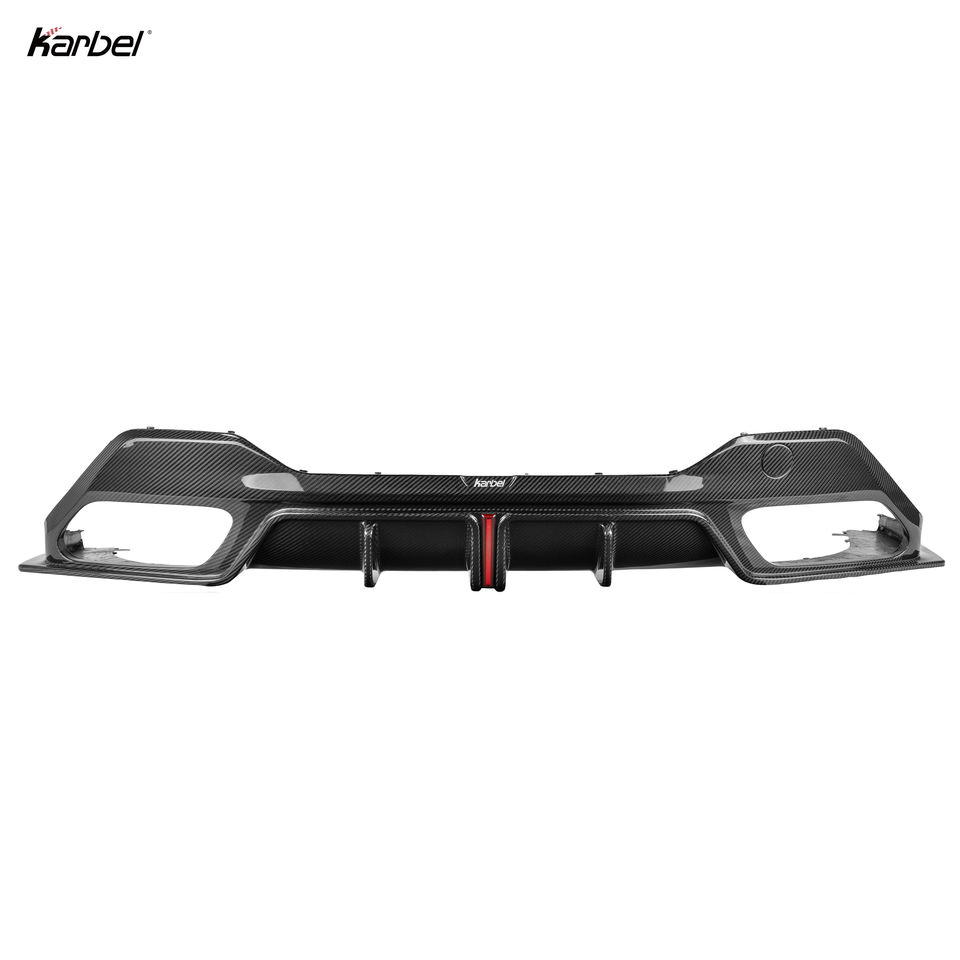 G16 BMW 8 Series Dry Carbon Fiber Rear Diffuser - KB Style | Rear Lip & Valance — photo 4