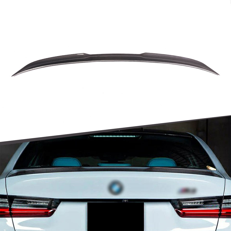 G20/G80 BMW 3 Series 2019+ Dry Carbon Fiber Rear Spoiler - OEM Type | Ducktail & Trunk Lip