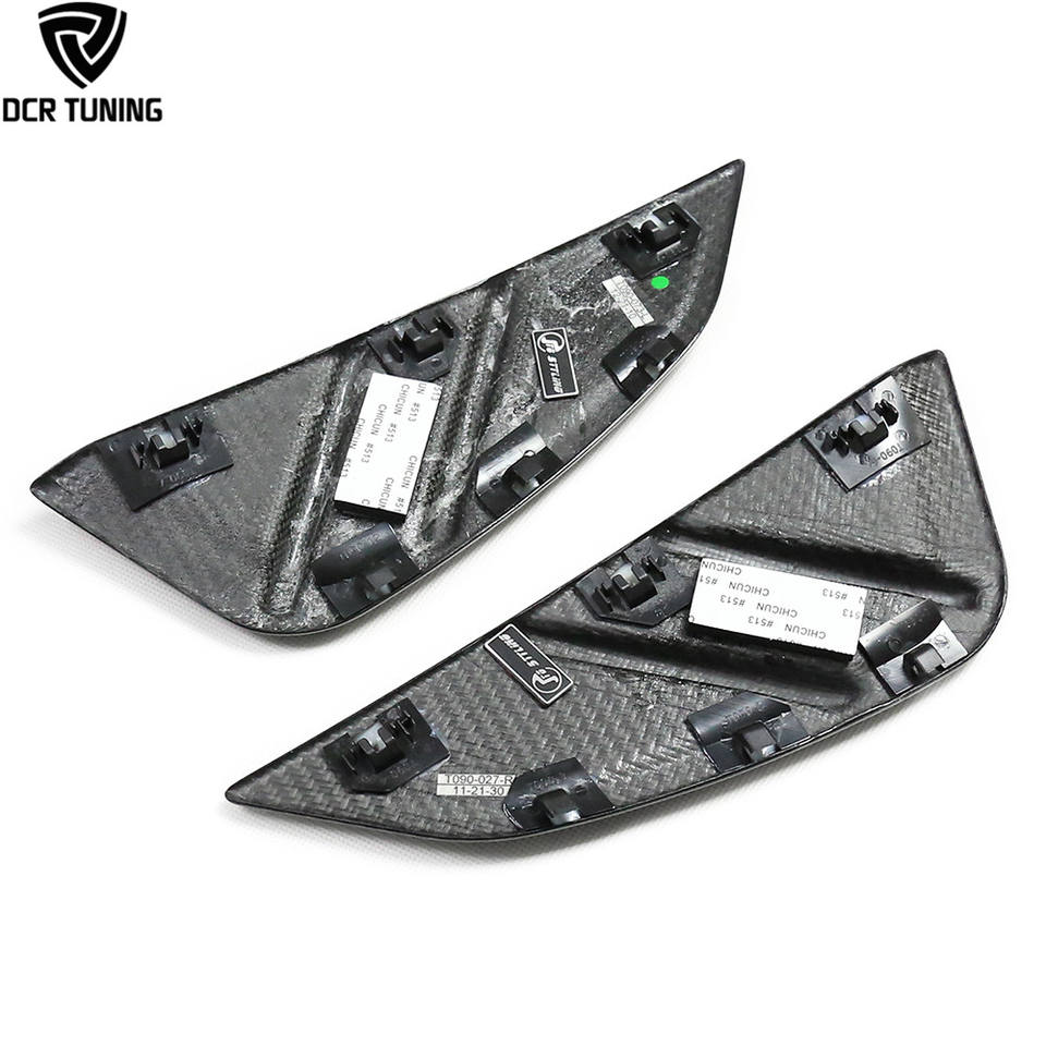 G80/G81 BMW M3 2021+ Dry Carbon Fiber Fender Vent Trim - MP Style | Side Vents & Fender Gills — photo 3