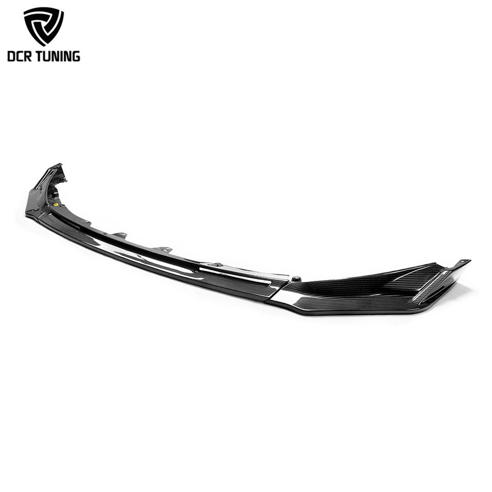 G80/G82/G83 BMW M3/M4 2021+ Dry Carbon Fiber Front Lip - V Style, 3-Piece | Splitter & Chin Spoiler — photo 2