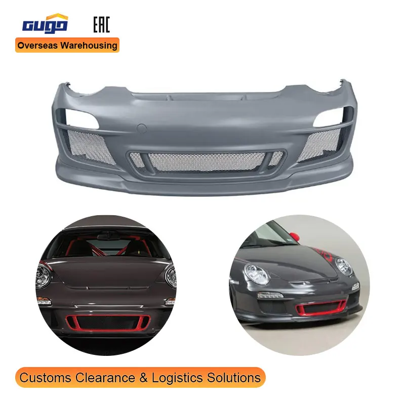 Gugo 911 Front Bumper Assembly For Porsche 911 997.2 Gt3 Front Bumper Assembly