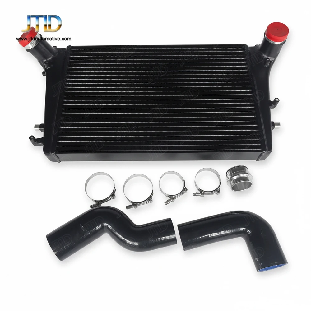 High Flow Aluminum Racing Intercooler For Audi A3 S3 Golf 5 6 Gti Bmw Z4 Skoda Octavia Rs Scirocco