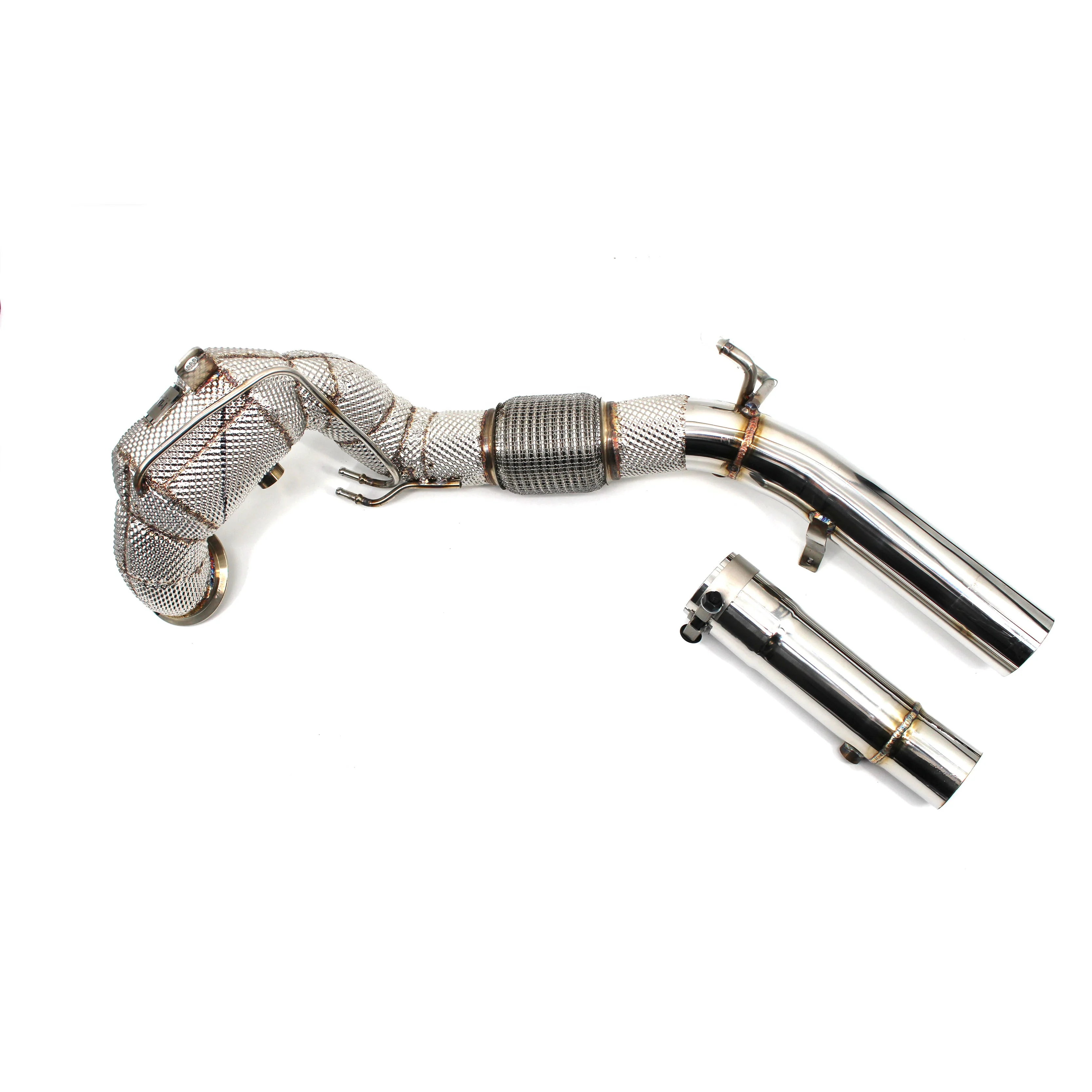 High Flow Catalytic Converter Euro-6 Exhaust For Vw Golf8 Mk8 Golf 8/golf 8 Gti/tiguan 2.0t