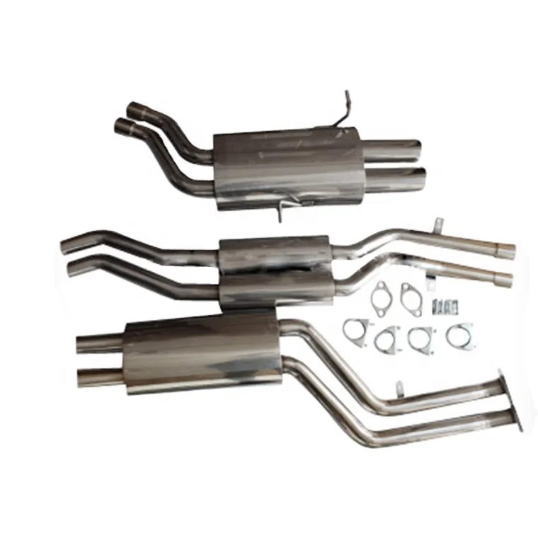 High Performance 304ss Exhaust Downpipe For E46 Full For Back Exhaust System-1 Year Warranty