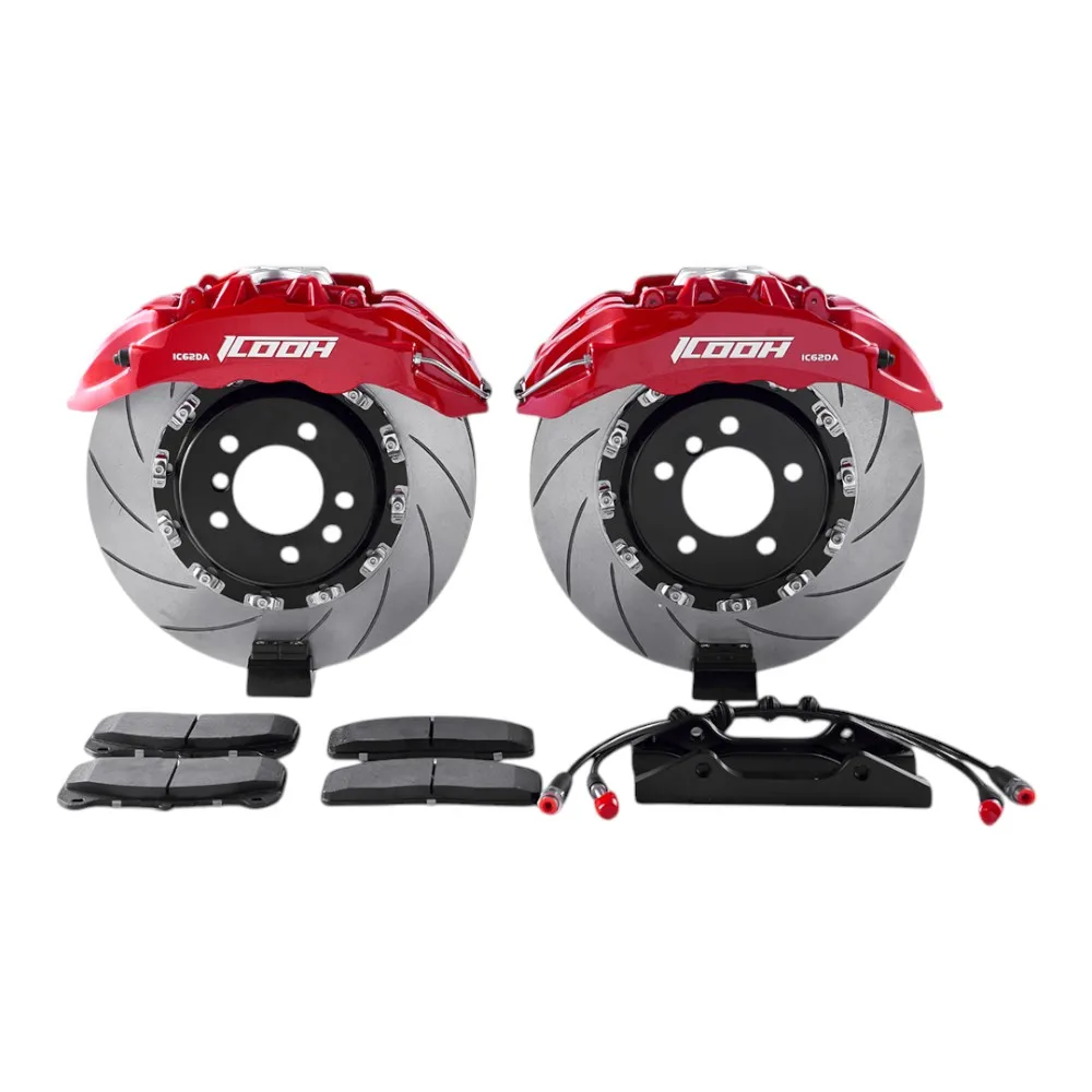 High Performance Upgrade Modified Brake Systems Racing Forged 6 Pot Caliper Big Kit For Subaru Wrx