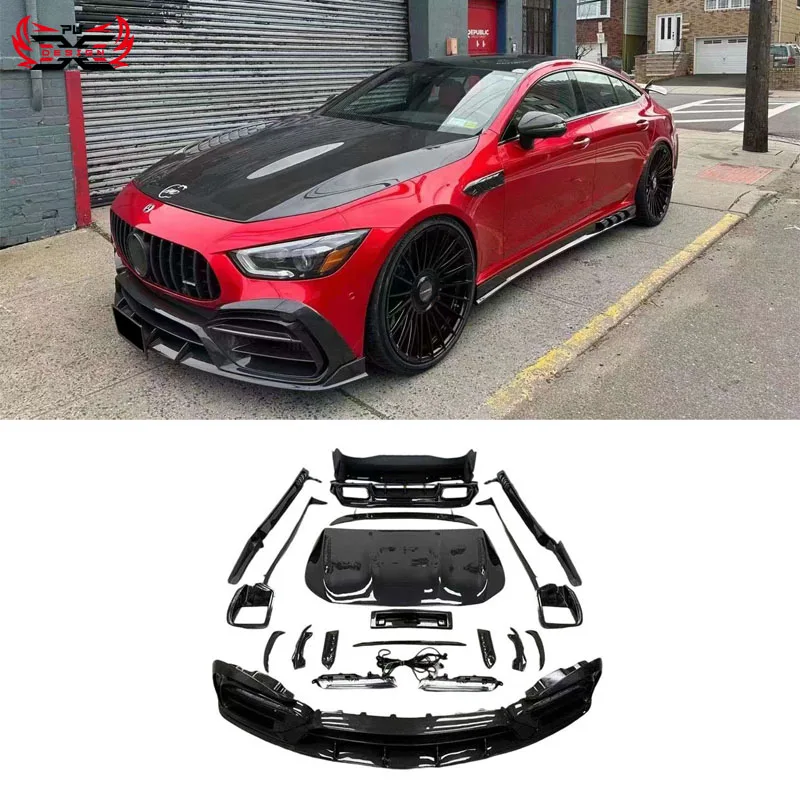 High Quality Dry Carbon Fiber Top Body Kit For Mercedes AMG GT GT50 GT53 GT63S