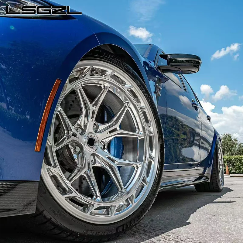 Hot Sale Luxury Custom Forged 18 19 20 22 23 Inch Polish Wheel Rim Deep Dish 5x114.3 5x130 5x120
