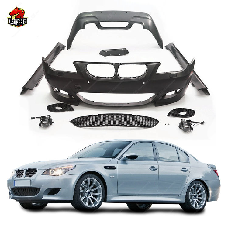 Hot Selling!M5 Style Body Kit for BMW 5 Series E60 Body Kit with Front Bumper Rear Bumper Side Skirt