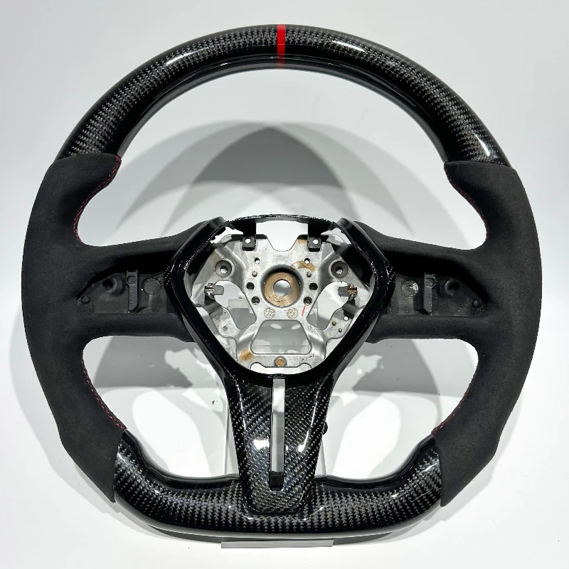 Hot Selling Us Stock Customized Real Carbon Fiber Steering Wheel Suitable For Nissan For Infiniti
