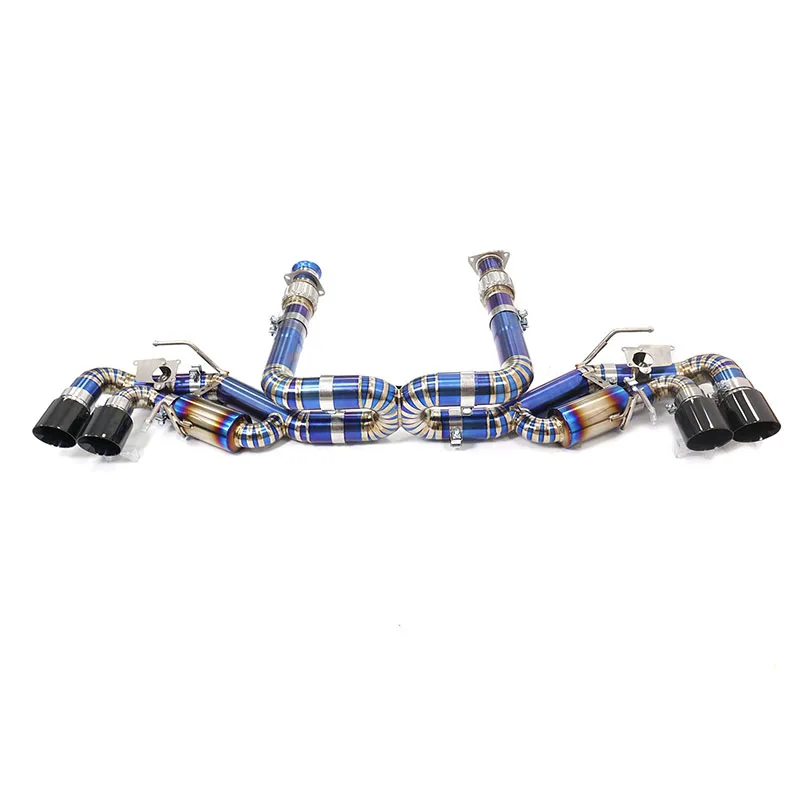Ing Good Titanium Pipe Exhaust Muffler Valve Catback Original Valve For Corvette C8 Z51 With High