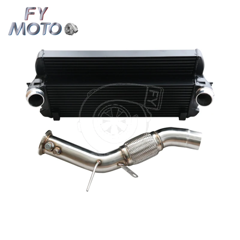 Intercooler+downpipe For Bmw E60 E61 520d M47n2 2005-2008