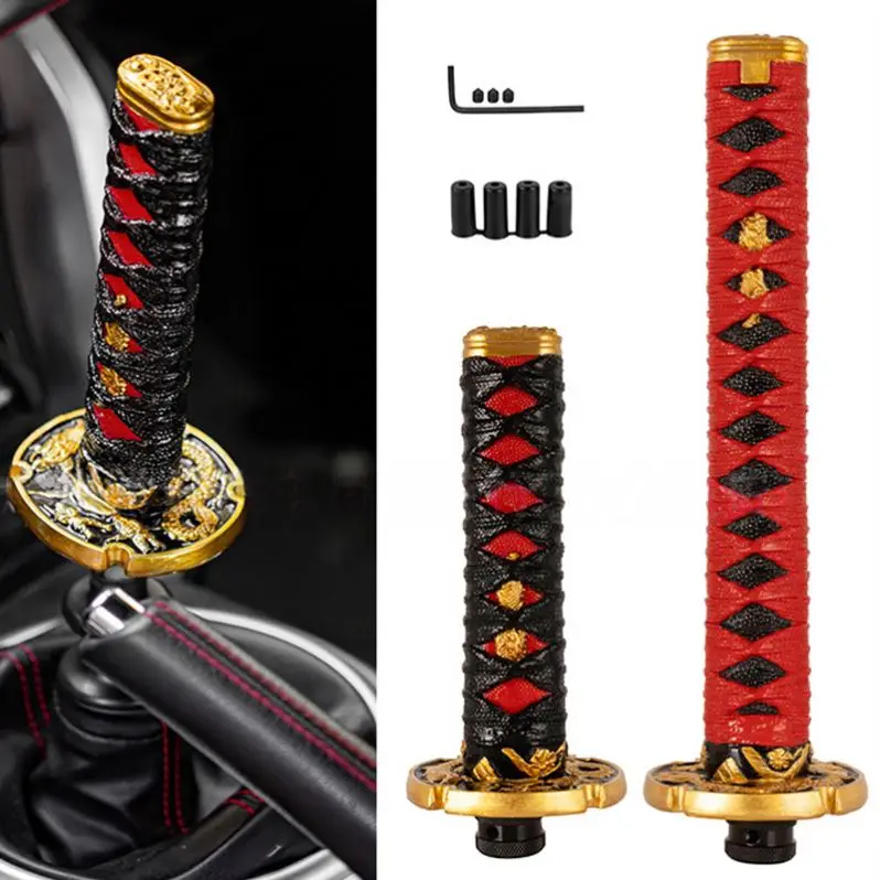 Jdm Gear Shift Knob Resin Warrior Gear Head Manual Transmission Wave Stick Head Gear Lever Head Of Jdm Car Accsoress