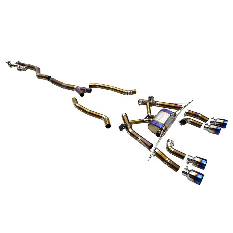 JTLD Performance Single Mid Pipe Valvetronic Exhaust Catback System for BMW G8x G80 G82 M3 M4
