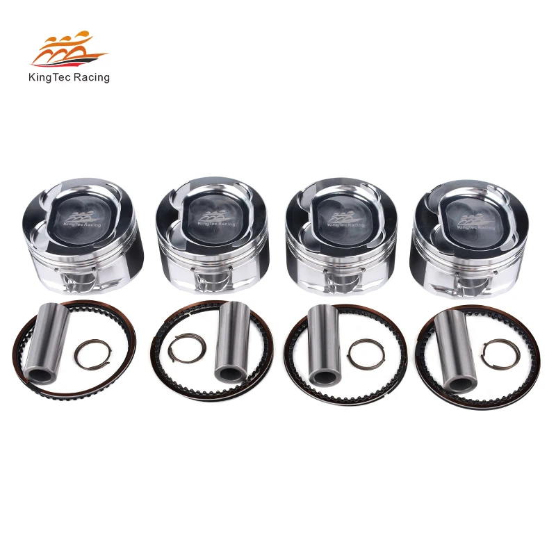Kingtec Forged L15b Piston With Pins Rings For Honda L15b Civic Sedan/hatchback Fe1 Fl1 2022