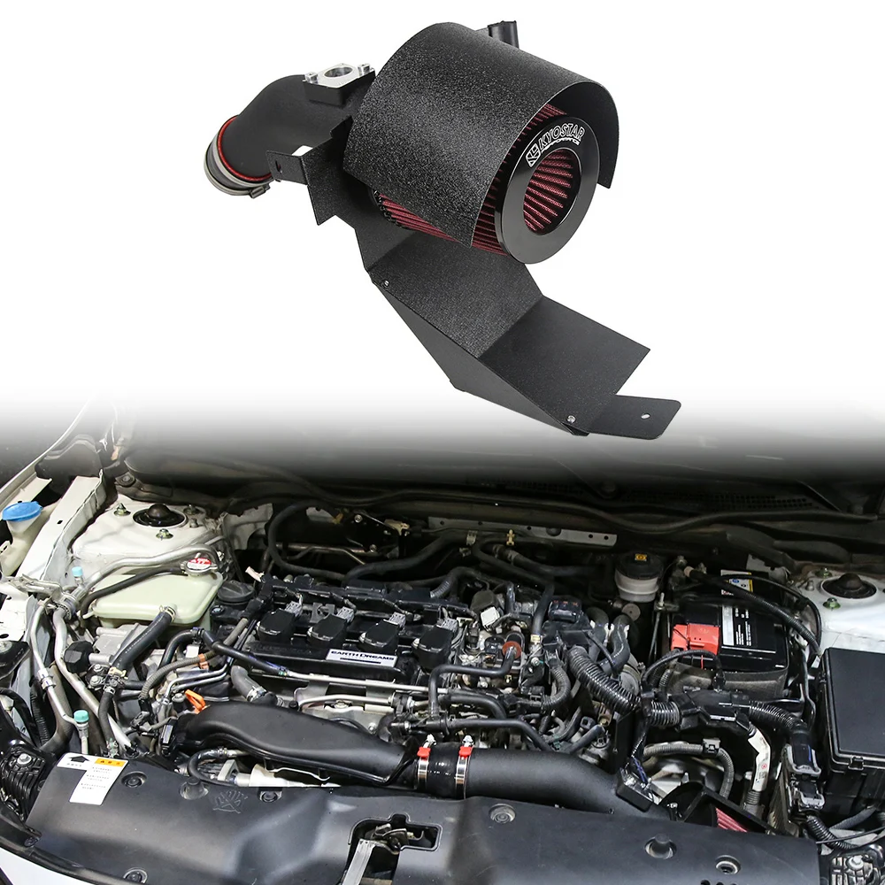 Kyostar For 2016-2021 Honda Civic 10th Gen 1.5l I4 Turbo Intake Civic Fc/fk Cold Air Intake System