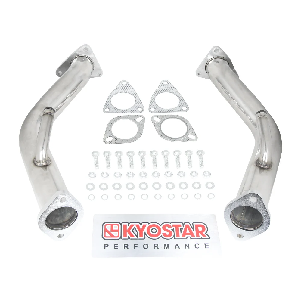 Kyostar Stainless Steels Midpipe Catted Exhaust Downpipe For Nissan 370z Infiniti G37 Q50 Q60 3.7l 2009-2017 Lower Q50 Downpipes