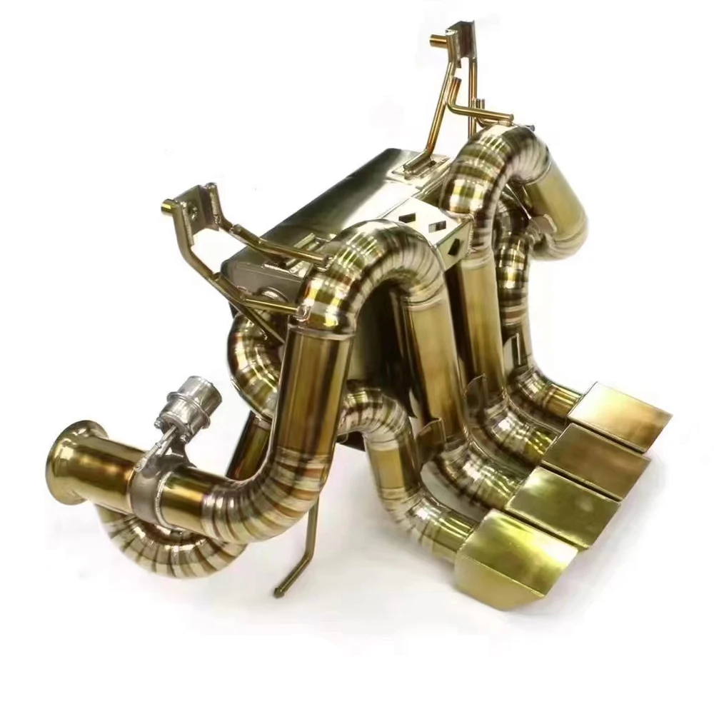 Kyostar Titanium Exhaust For Lamborghini Aventador Svj Lp700-4 Lp740-4 Lp750-4 6.5l V12 Straight Catback